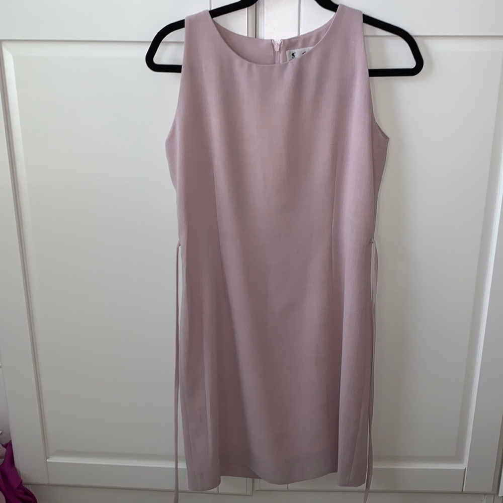 Dusty pink vintage sleeveless dress